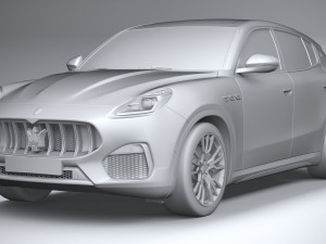 Maserati Grecale GT 2023 3D Model