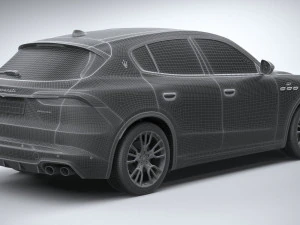 Maserati Grecale GT 2023 3D Model