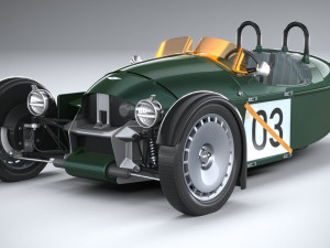Morgan Super3 2023 3Dモデル