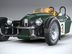 Morgan Super3 2023 3Dモデル