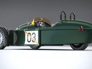Morgan Super3 2023 3Dモデル