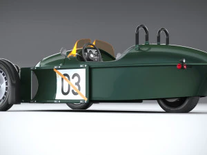 Morgan Super3 2023 3D Model