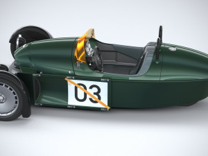Morgan Super3 2023 3Dモデル