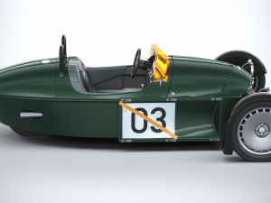 Morgan Super3 2023 3Dモデル