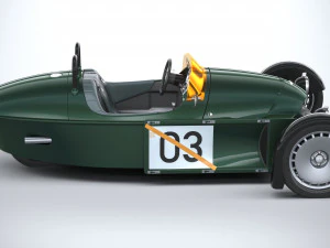 Morgan Super3 2023 3D Model