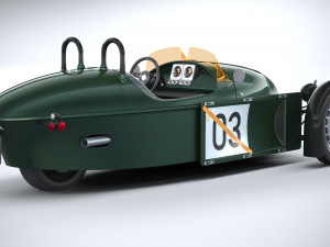 Morgan Super3 2023 3Dモデル