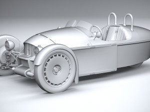Morgan Super3 2023 3Dモデル