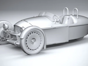 Morgan Super3 2023 3D Model