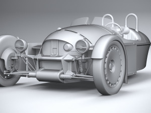 Morgan Super3 2023 3Dモデル