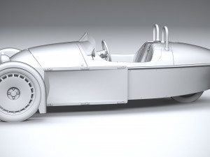 Morgan Super3 2023 3Dモデル