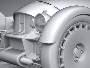 Morgan Super3 2023 3Dモデル