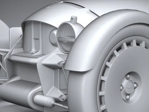 Morgan Super3 2023 3D Model