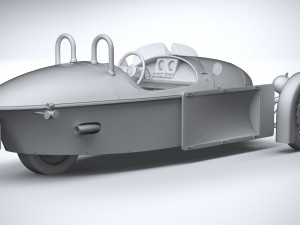 Morgan Super3 2023 3Dモデル