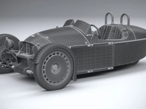 Morgan Super3 2023 3D Model