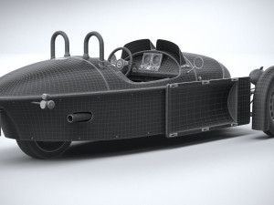 Morgan Super3 2023 3Dモデル