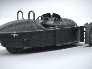 Morgan Super3 2023 3D Model