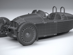 Morgan Super3 2023 3Dモデル