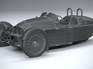 Morgan Super3 2023 3D Model