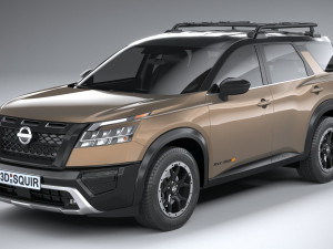 Nissan Pathfinder Rock Creek 2023 3D Model