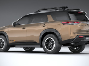 Nissan Pathfinder Rock Creek 2023 3D Model
