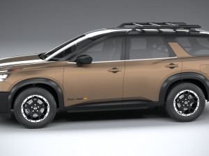 Nissan Pathfinder Rock Creek 2023 3D Model