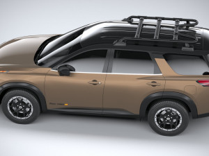 Nissan Pathfinder Rock Creek 2023 3D Model