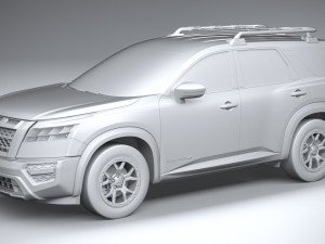 Nissan Pathfinder Rock Creek 2023 3D Model