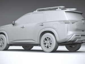 Nissan Pathfinder Rock Creek 2023 3D Model