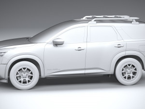 Nissan Pathfinder Rock Creek 2023 3D Model