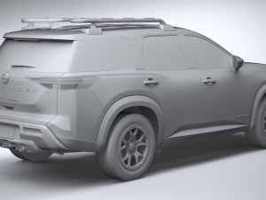 Nissan Pathfinder Rock Creek 2023 3D Model
