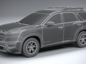 Nissan Pathfinder Rock Creek 2023 3D Model