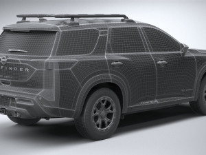 Nissan Pathfinder Rock Creek 2023 3D Model