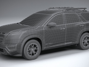 Nissan Pathfinder Rock Creek 2023 3D Model