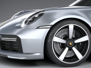 Porsche 911 Sport Classic 2023 3D 모델