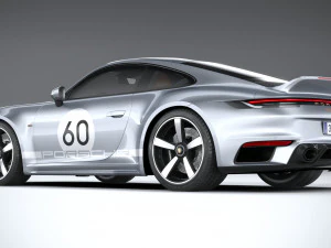 Porsche 911 Sport Classic 2023 3D Model