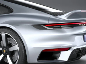 Porsche 911 Sport Classic 2023 3D Model