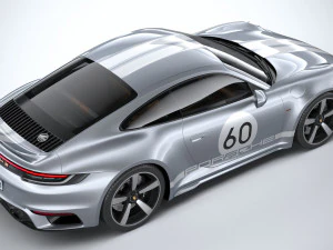 Porsche 911 Sport Classic 2023 3D Model
