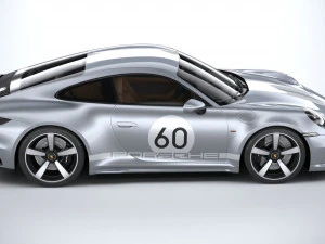 Porsche 911 Sport Classic 2023 3D Model