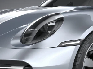 Porsche 911 Sport Classic 2023 3D Model