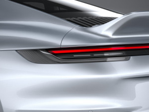 Porsche 911 Sport Classic 2023 3D 모델