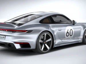 Porsche 911 Sport Classic 2023 3D Model