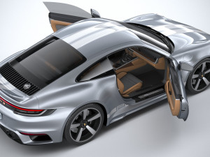 Porsche 911 Sport Classic 2023 3D 모델