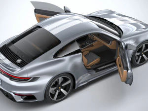 Porsche 911 Sport Classic 2023 3D Model