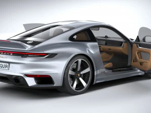Porsche 911 Sport Classic 2023 3D Model