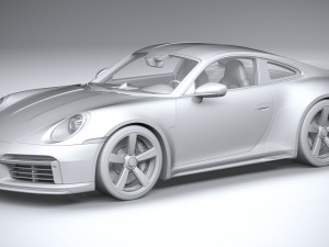 Porsche 911 Sport Classic 2023 3D 모델