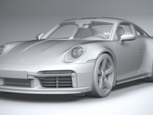 Porsche 911 Sport Classic 2023 3D 모델