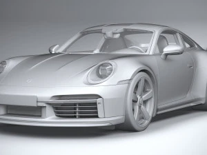 Porsche 911 Sport Classic 2023 3D Model
