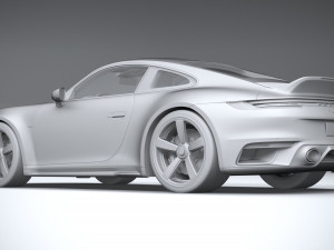 Porsche 911 Sport Classic 2023 3D 모델