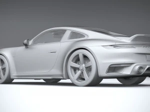 Porsche 911 Sport Classic 2023 3D Model