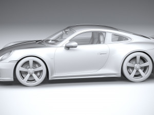Porsche 911 Sport Classic 2023 3D 모델